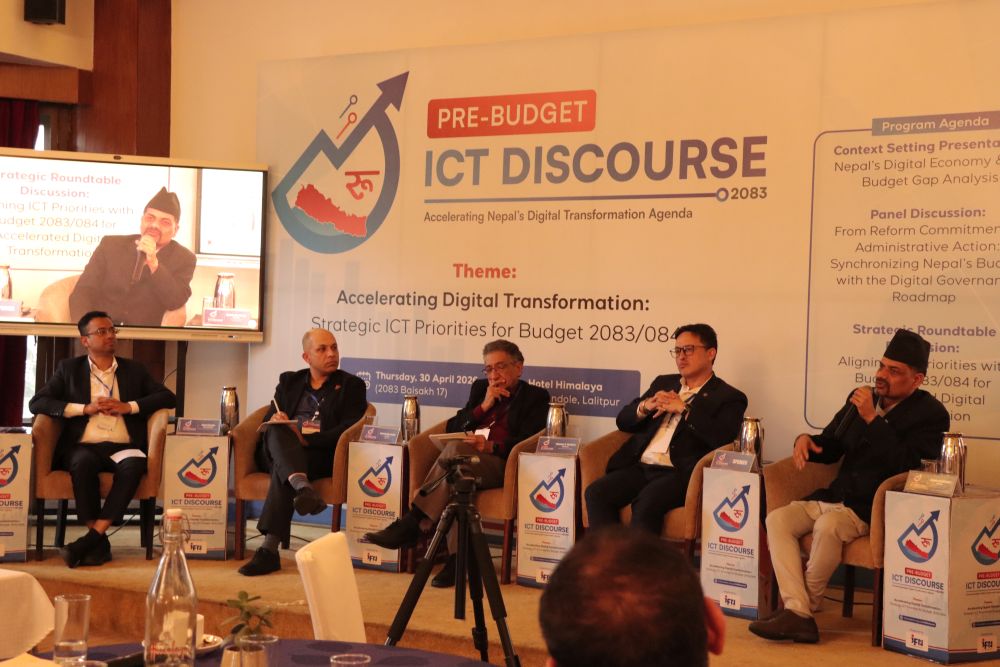 Pre-Budget ICT Discourse 2083 सम्पन्न: नीतिगत स्पष्टता, बजेट वृद्धि र सहकार्य