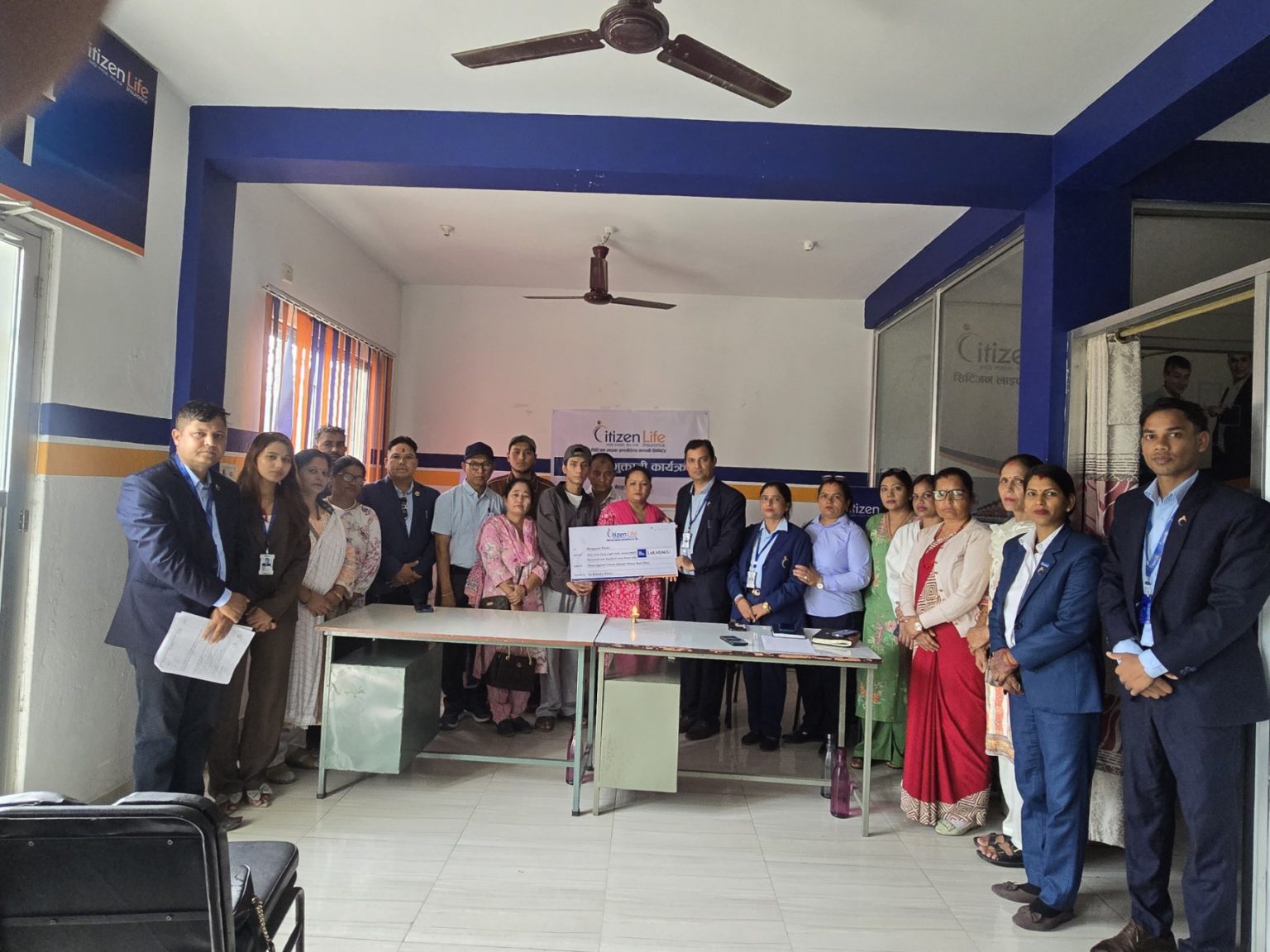 सिटिजन लाइफ इन्स्योरेन्सद्वारा १ करोड ४८ लाख रुपैयाँ दाबी भुक्तानी